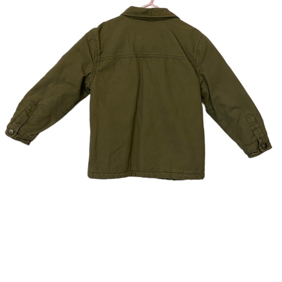 Hanna Andersson Sherpa lined Utility Jacket size 110cm/5 US - Picture 2 of 15